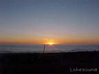 Sunset over Lake Michigan