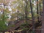 Stairs leading down to Lakesound